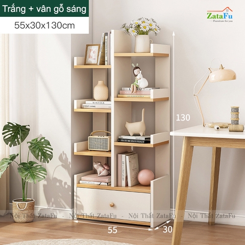 Kệ xương rồng kệ sách hình cây độc đáo KTT-47