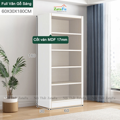Kệ sách kệ trưng bày phân tầng đơn giản KTT-68
