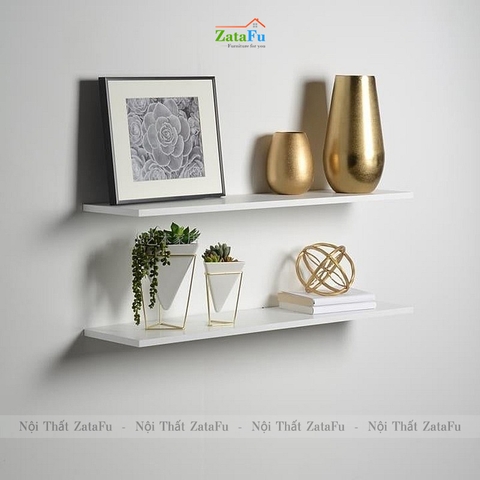 Kệ decor treo tường nhiều kích thước rộng 12cm KTT-91