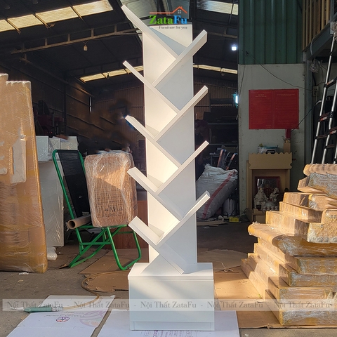 Kệ Sách Hình Cây Xương Cá KTT-42