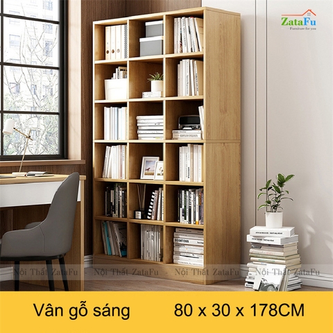 Tủ Kệ Sách Phối Hợp Kích Thước Lớn KTT-49