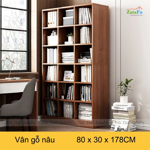 Tủ Kệ Sách Phối Hợp Kích Thước Lớn KTT-49