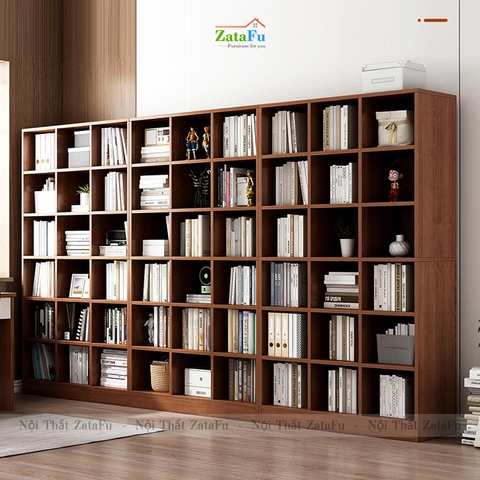 Tủ Kệ Sách Phối Hợp Kích Thước Lớn KTT-49