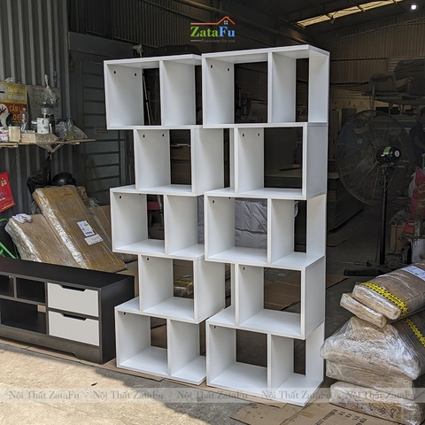 Kệ sách tầng xen kẽ độc đáo KTT-45