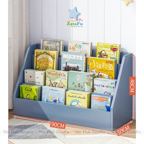 Kệ Sách Cho Bé, Kệ Trưng Bày Catalogue Tạp Chí KTT-14