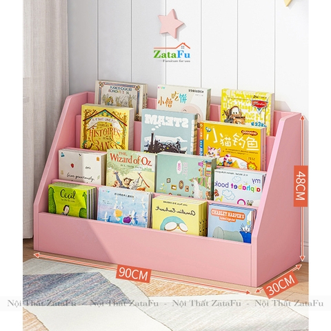 Kệ Sách Cho Bé, Kệ Trưng Bày Catalogue Tạp Chí KTT-14