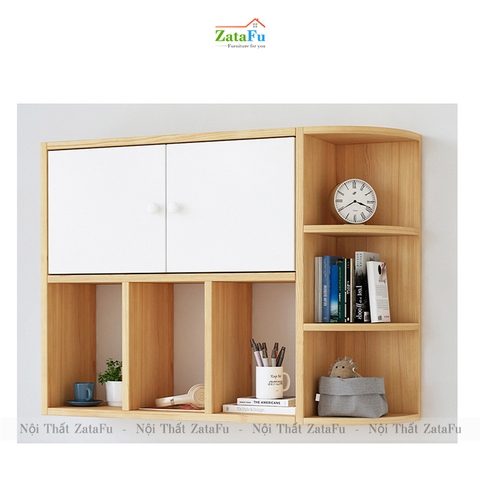 Kệ Sách Treo Tường Gỗ MDF KTT-56
