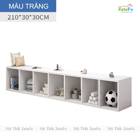 Kệ trang trí tivi phòng khách ô vuông độc đáo KTV-26
