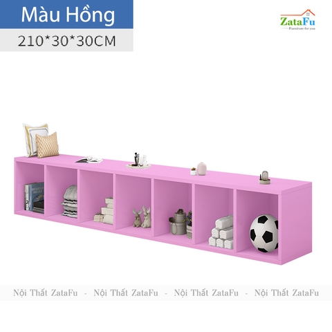 Kệ trang trí tivi phòng khách ô vuông độc đáo KTV-26
