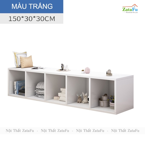 Kệ trang trí tivi phòng khách ô vuông độc đáo KTV-26