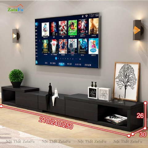 Kệ tivi thông minh mở rộng hiện đại phòng khách KTV-40