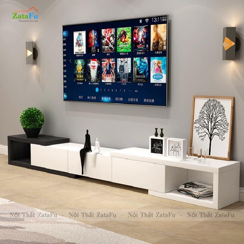 Kệ tivi thông minh mở rộng hiện đại phòng khách KTV-40
