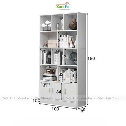 Tủ Đựng Hồ Sơ, Tủ Sách Văn Phòng Cao Cấp KTT-26