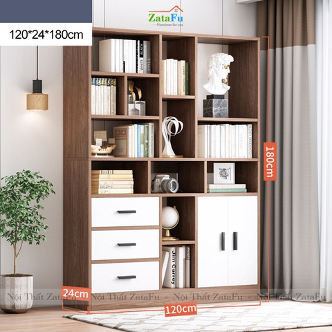 Tủ Đựng Hồ Sơ Trang Trí Cao Cấp KTT-25