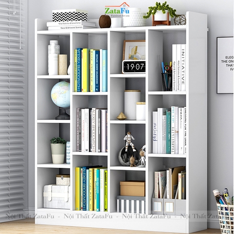 Kệ sách gỗ trang trí KTT-17