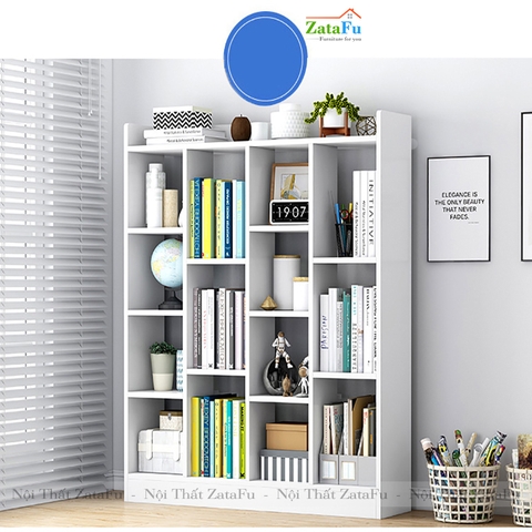Kệ sách gỗ trang trí KTT-17
