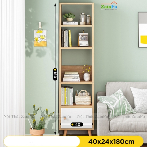Tủ trang trí phong cách Bắc Âu chân gỗ KTT-15