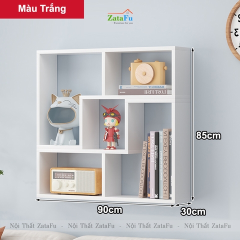 Kệ decor chữ L  phối hợp nhiều cách sử dụng đặc biệt KTT-122