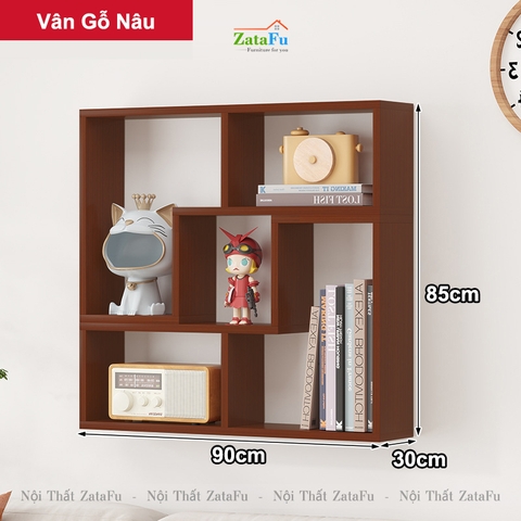 Kệ decor chữ L  phối hợp nhiều cách sử dụng đặc biệt KTT-122