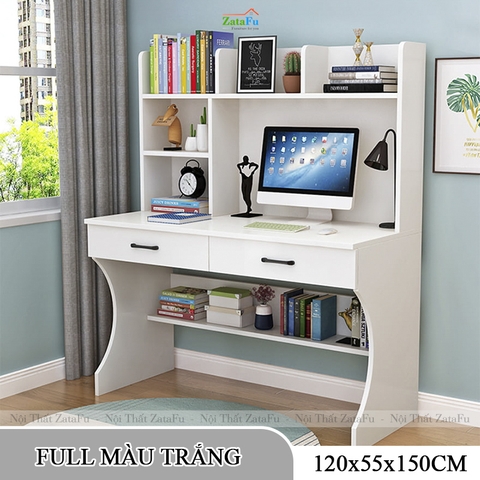 Bàn Học Sinh Gỗ MDF Thiết Kế Tinh Tế Hiện Đại BLV-154 ZataFu