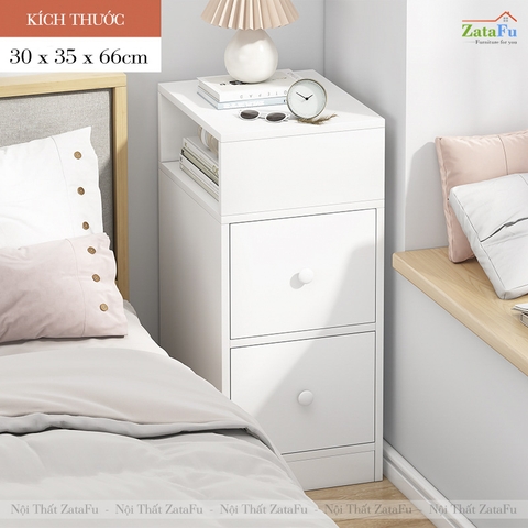 Tab Đầu Giường Có Ngăn Kéo Decor Phòng Ngủ TDG-35