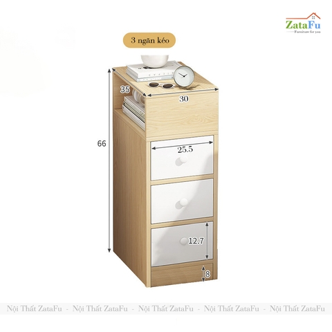 Tab Đầu Giường Có Ngăn Kéo Decor Phòng Ngủ TDG-35