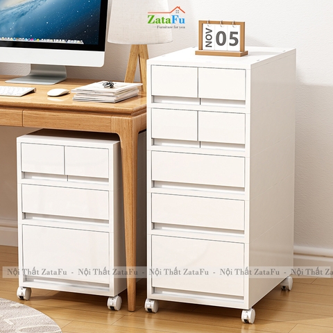 Tủ Đựng Hồ Sơ Tài Liệu Văn Phòng Có Bánh Xe Đa Năng Nhiều Ngăn TUTT-63 ZataFu