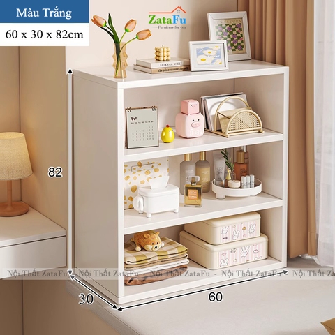 Tủ Kệ Sách Trang Trí Để Cửa Số Gỗ MDF Hiện Đại TUTT-56 ZataFu