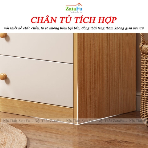 Tủ Trang Trí Đựng Hồ Sơ Tài Liệu Nhiều Ngăn Kéo Đa Năng TUTT-58 ZataFu