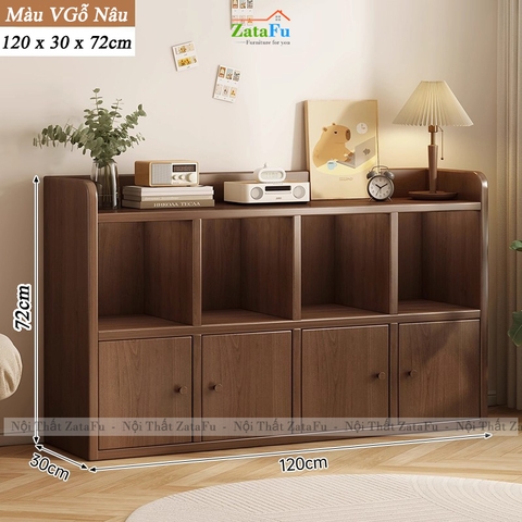 Tủ Đựng Hồ Sơ Tài Liệu Nhiều Ngăn Hiện Đại Gỗ MDF TUTT-67 ZataFu