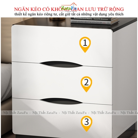 Tủ Kệ Đầu GIường Thiết Kế Hiện Đại TDG-53 ZataFu