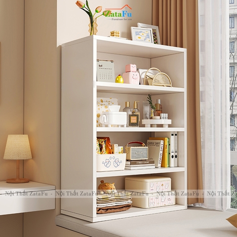 Tủ Kệ Sách Trang Trí Để Cửa Số Gỗ MDF Hiện Đại TUTT-56 ZataFu