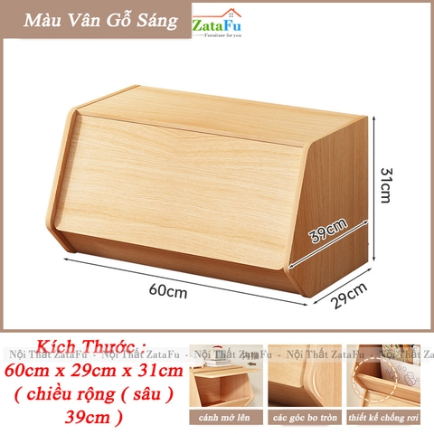 Tủ Gỗ Trang Trí Lục Giác Để Đồ Đa Năng Tủ Gỗ TUTT-61 ZataFu