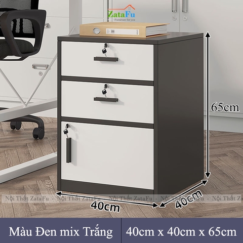 Tủ Đựng Hồ Sơ Tài Liệu Có Ngăn Kéo Và Khóa Thông Minh An Toàn TUTT-56 ZataFu