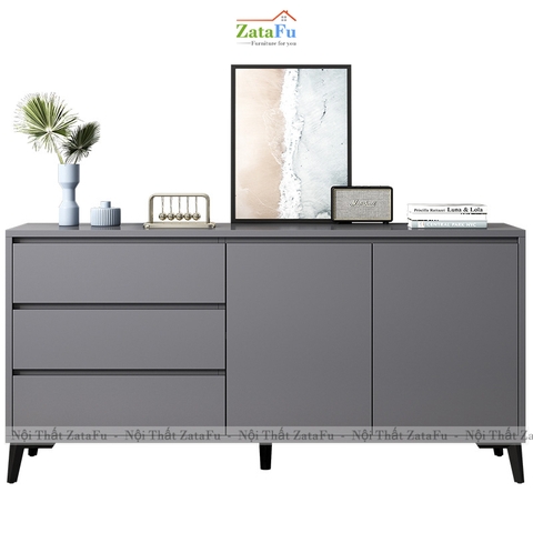Tủ Cabinet Gỗ MDF Đựng Đồ Đa Năng Phong Cách Hiện Đại TUTT-53 ZataFu