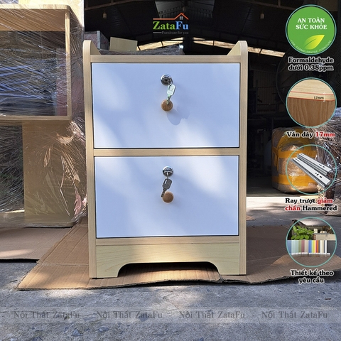 Tủ Đầu Giường 2 Ngăn kéo TDG-33