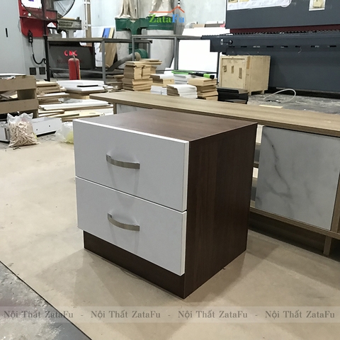 Tủ đầu giường 2 ngăn kéo TDG-07