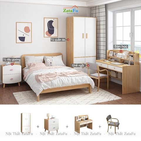 Tủ đầu giường xinh xắn cho bé TDG-15