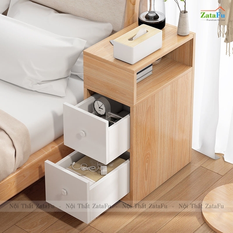 Tủ đầu giường mini có hộc kéo TDG-17