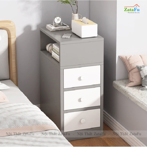 Tủ đầu giường mini có hộc kéo TDG-17