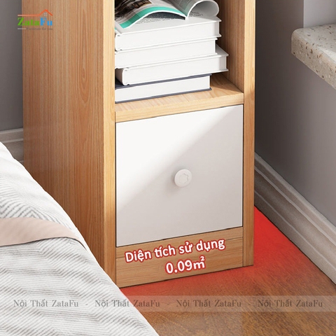 Tủ đầu giường mini có hộc kéo TDG-17
