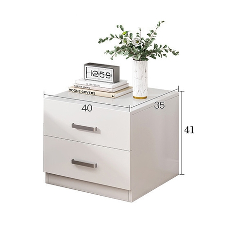 Tủ đầu giường 2 ngăn kéo TDG-07