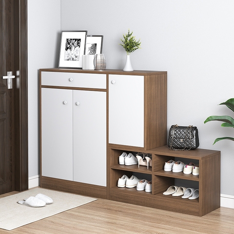 Tủ giày gỗ đựng giày dép trang trí TGIAY-05