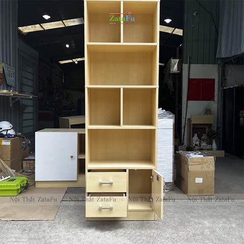 Tủ Kệ Sách Gỗ Trang Trí Phòng Khách TUTT-17