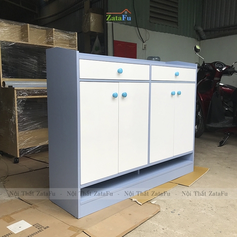 Tủ giày gỗ kết hợp 2 buồng TGIAY-30
