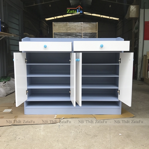 Tủ giày gỗ kết hợp 2 buồng TGIAY-30