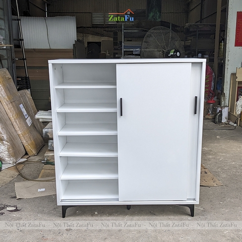 Tủ Giày Cánh Lùa Đựng Giày Dép Gỗ MDF Lõi Xanh Chống Ẩm TGIAY-26