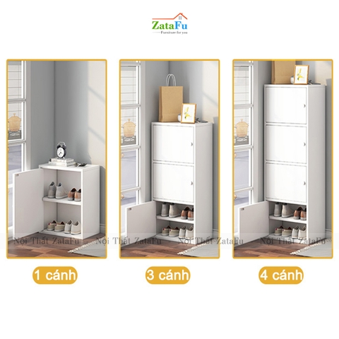 Tủ giày đứng phân ô nhiều tầng TGIAY-20