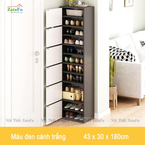Tủ giày đứng phân ô nhiều tầng TGIAY-20