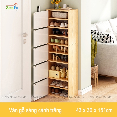 Tủ giày đứng phân ô nhiều tầng TGIAY-20